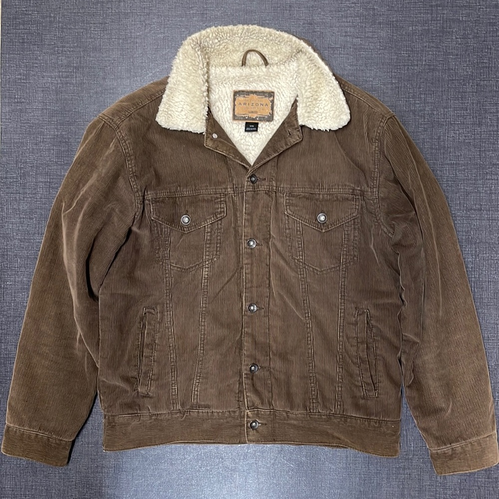 ARIZONA Jean Company Vintage Faux Fur Corduroy Jacket